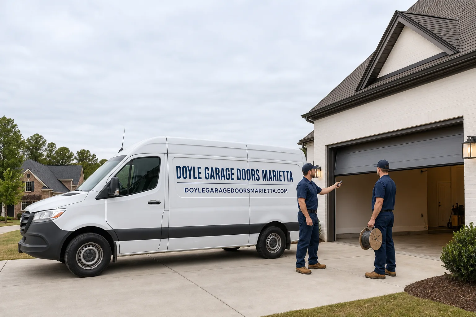Doyle Garage Doors Marietta garage door team
